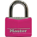 Novo produto Master Lock 146D Cor-de-rosa cor vermelha plástico Caderno de alumínio coberto do corpo